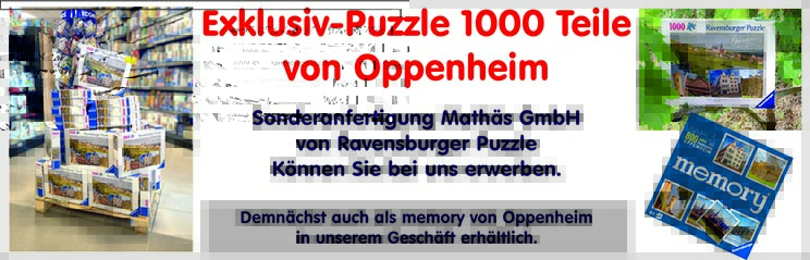 Anzeige Oppenheimer Puzzle im Eröffnungsprospekt